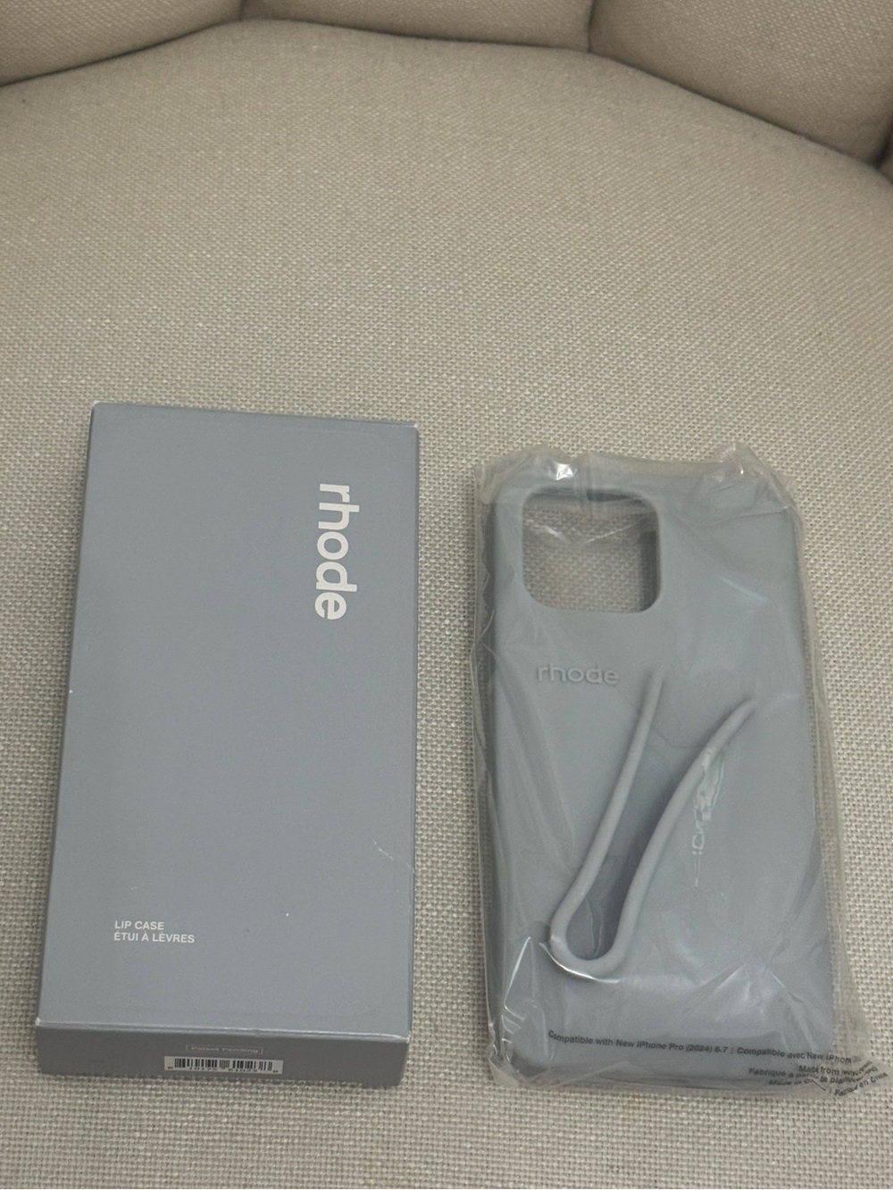 New Rhode Phone Case Gray